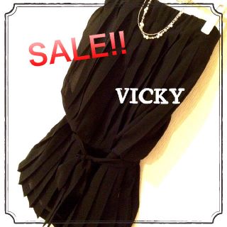 ビッキー(VICKY)の値下げ☆美品ベアワンピ(ミニワンピース)