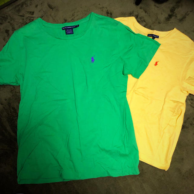 POLO RALPH LAUREN(ポロラルフローレン)のUSED ラルフローレン Tシャツ 2枚セット レディースのトップス(Tシャツ(半袖/袖なし))の商品写真