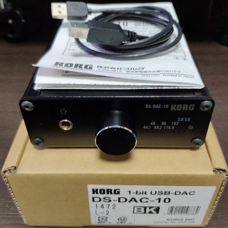 コルグ(KORG)のKORG 1bit USB DAコンバータ DS-DAC-10(アンプ)