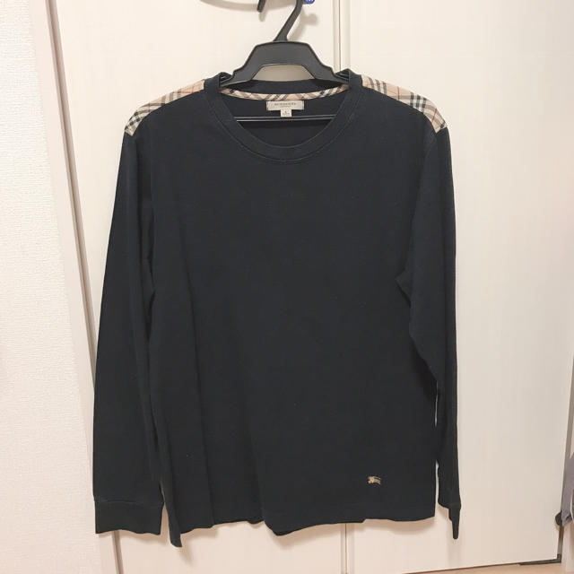 BURBERRY(バーバリー)のバーバリーBurberry◾︎ロンT黒 メンズのトップス(Tシャツ/カットソー(七分/長袖))の商品写真