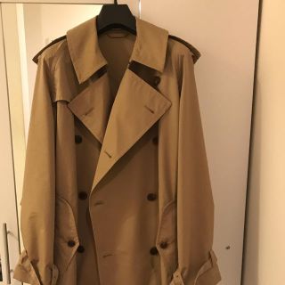 AURALEE FINX POLYESTER BIG TRENCH COAT(トレンチコート)