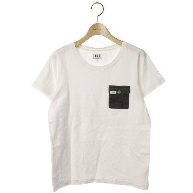 Lee(リー)のLee Tシャツ 胸ポケット グリーン レディースのトップス(Tシャツ(半袖/袖なし))の商品写真