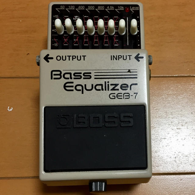 BOSS(ボス)のBOSS GEB-7 ／ ベースエフェクター グラフィックイコライザー 楽器のベース(ベースエフェクター)の商品写真