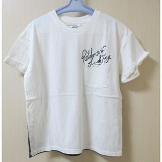 スカラー(ScoLar)のチコリ様専用　前ポケットTシャツ　白+ROCK長袖グレー(Tシャツ(半袖/袖なし))