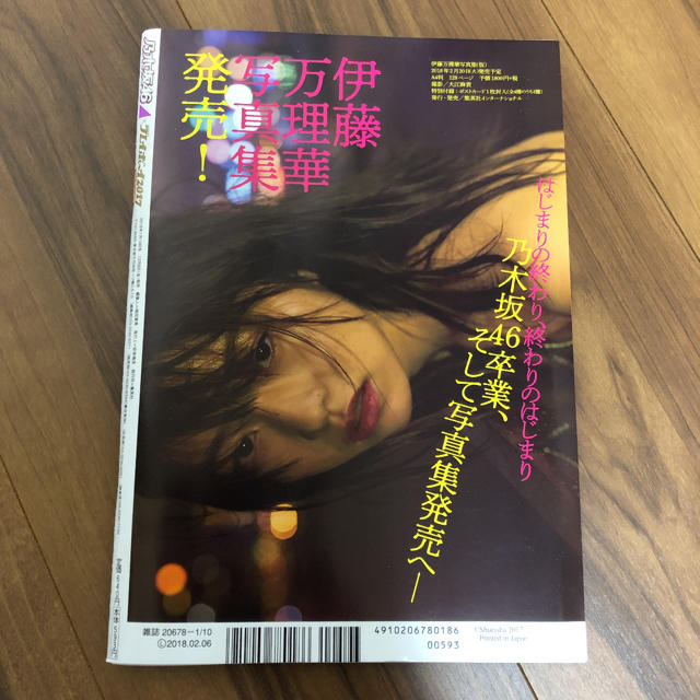 乃木坂46(ノギザカフォーティーシックス)の乃木坂46×プレイボーイ2017 週刊プレイボーイ増刊号 エンタメ/ホビーのタレントグッズ(女性タレント)の商品写真