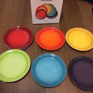 ルクルーゼ(LE CREUSET)のル・クルーゼ ラウンドプレート 最終値下げ(食器)