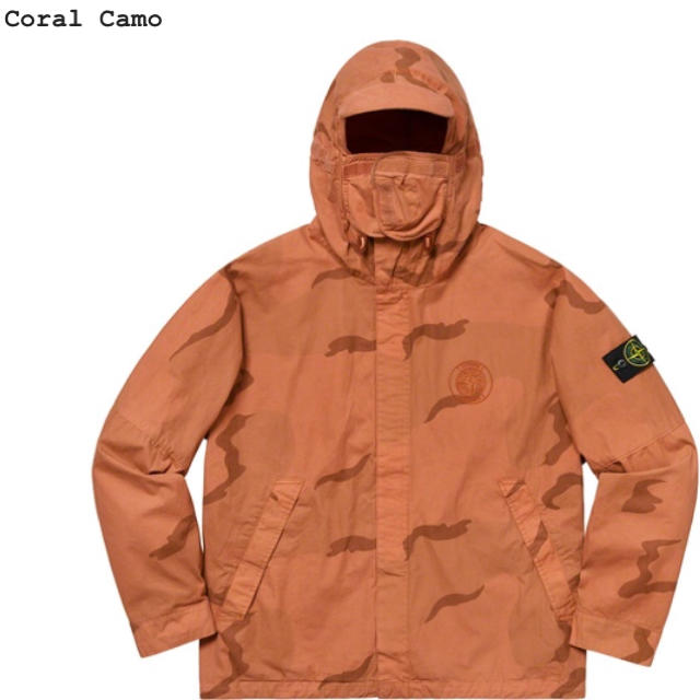 完売 Supreme Stone Island Riots Mask Jacket ミリタリージャケット