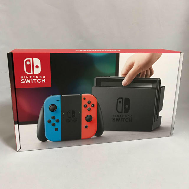 新品 ニンテンドースイッチ 本体 Joy-Con ネオンレッド/ブルー 未開封