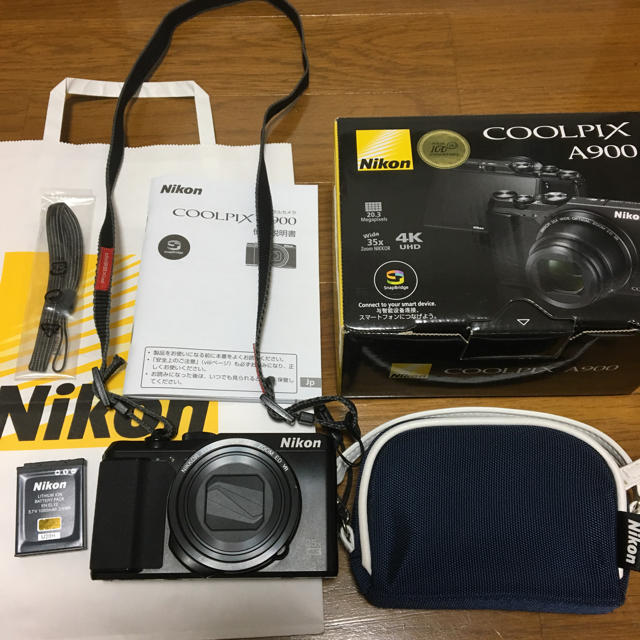 【美品】Nikon Coolpix A900コンパクトデジタルカメラ