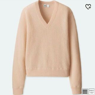 ユニクロ(UNIQLO)のUNIQLO U  ウールVネックセーター(ニット/セーター)