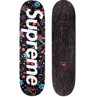 シュプリーム(Supreme)のHONEY様専用 supreme floral skateboard 黒(スケートボード)