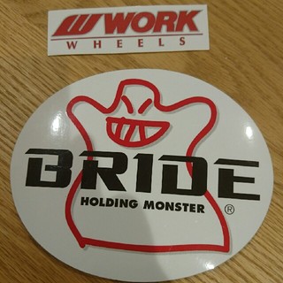 ステッカーセット BRIDE WORK(車外アクセサリ)