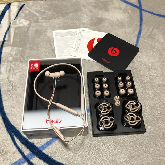 Beats by Dr Dre(ビーツバイドクタードレ)のbeats  X  スマホ/家電/カメラのオーディオ機器(ヘッドフォン/イヤフォン)の商品写真