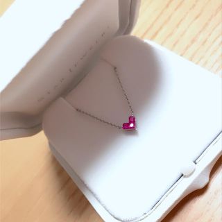 スタージュエリー(STAR JEWELRY)のミステリアスハート 0.25ct(ネックレス)