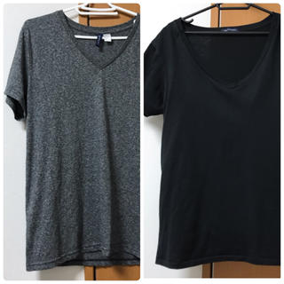 アーバンリサーチ(URBAN RESEARCH)のアーバンリサーチとH&M ベーシックＶネックTシャツ セット(Tシャツ/カットソー(半袖/袖なし))