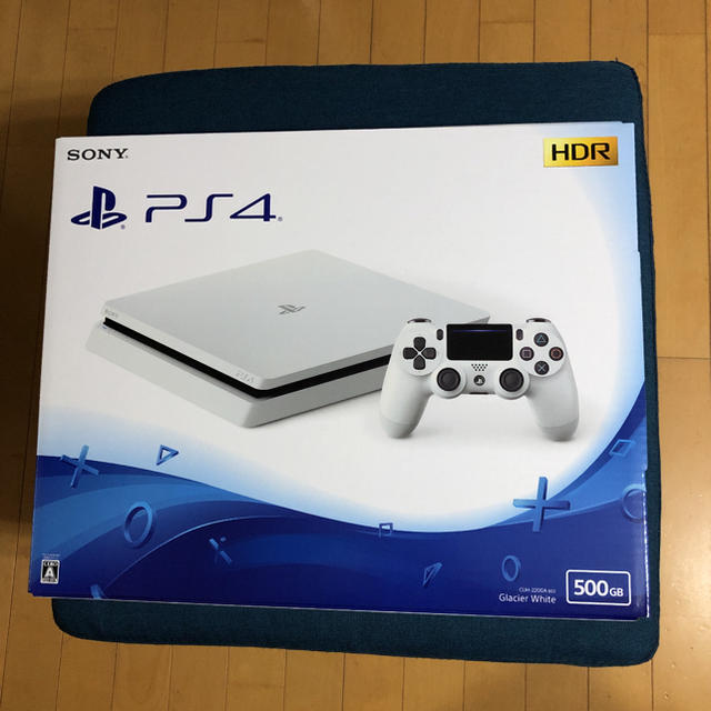 新品・未開封 PS4 本体 1TB グレイシャーホワイト 最新型