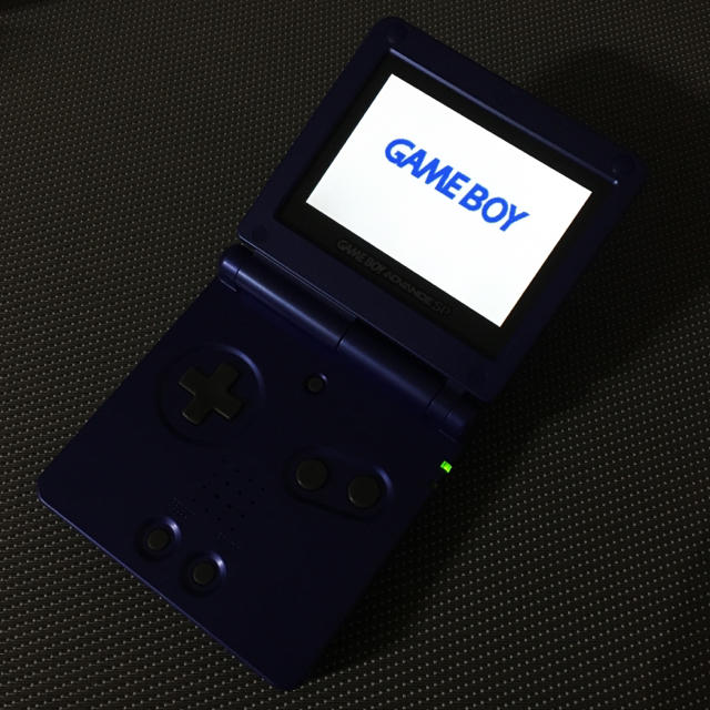 ゲームボーイアドバンス(ゲームボーイアドバンス)のGBA SP ブルー◇外装純正◇ゲームボーイアドバンスSP バックライト仕様 エンタメ/ホビーのゲームソフト/ゲーム機本体(携帯用ゲーム機本体)の商品写真