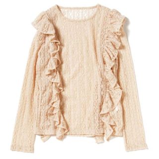 ビームス(BEAMS)の新品♡定価9180円 ブラウス ベージュ beams(シャツ/ブラウス(半袖/袖なし))