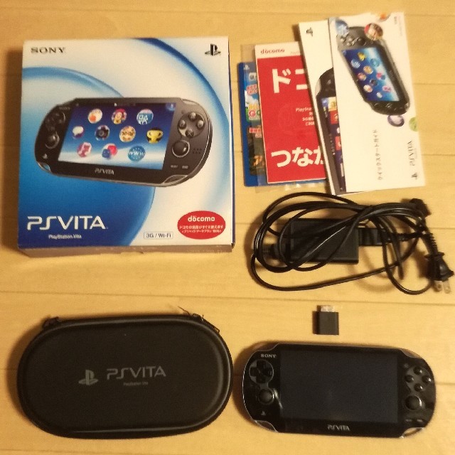 PlayStation Vita - PSVita PCH-1100 箱付美品 オマケソフトの通販 by