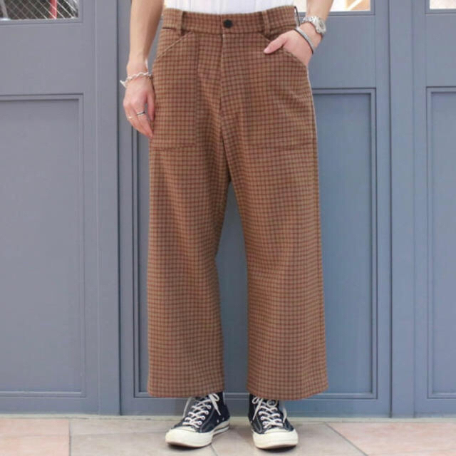 SUNSEA(サンシー)のURU ウル 18AW MARINE PANTS 格安 メンズのパンツ(スラックス)の商品写真