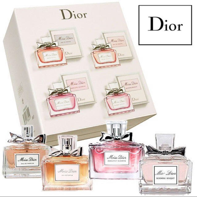 コスメ/美容日本未発売 dior ミニサイズ香水セット