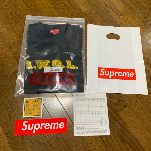 定価！ supreme week3 AWOL Football  19ssトップス