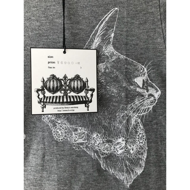 SANATORIUM(サナトリウム)の【新品】サナトリウム 猫柄Tシャツ レディースのトップス(Tシャツ(長袖/七分))の商品写真