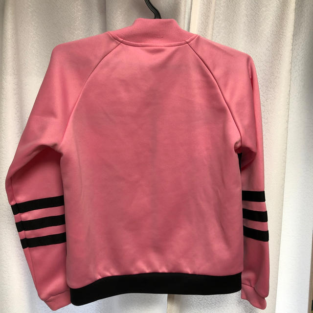 adidas(アディダス)のアディダス ジャージ 上のみ キッズ/ベビー/マタニティのキッズ服女の子用(90cm~)(ジャケット/上着)の商品写真