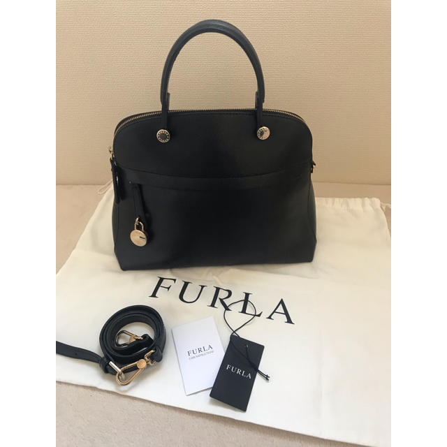 niko様専用 FURLA パイパー M フルラ 黒 ブラック - www.glycoala.com