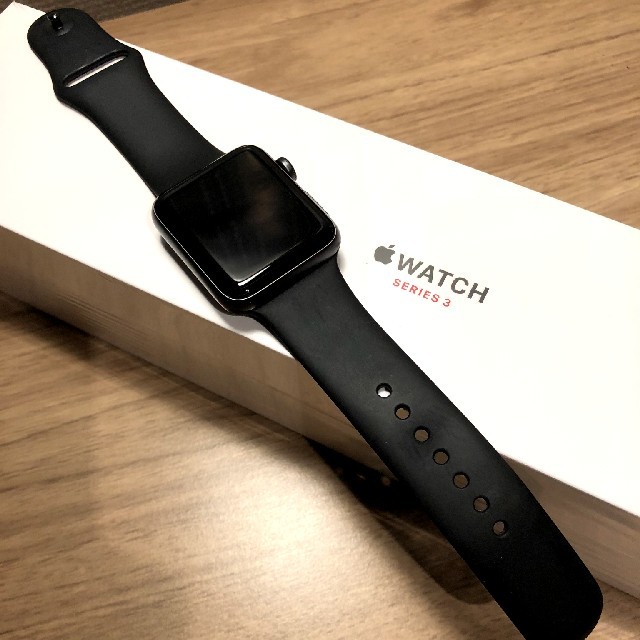 AppleWatch　Series 3　スペースグレイ　42mm