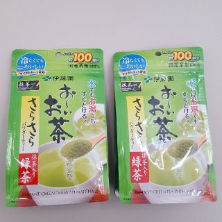 イトウエン(伊藤園)のおーいお茶　さらさらパウダーティー　2袋(茶)