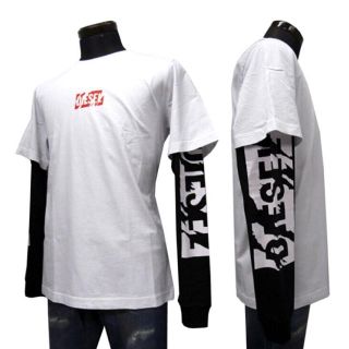 ディーゼル(DIESEL)のDIESEL ロングTシャツ(Tシャツ/カットソー(七分/長袖))