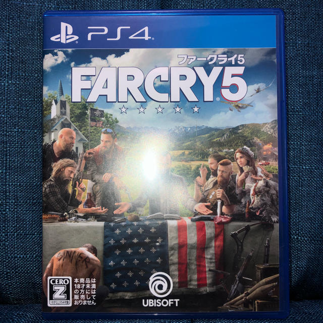 PlayStation4(プレイステーション4)の 【PS4】ファークライ5 far cry 5 中古 エンタメ/ホビーのゲームソフト/ゲーム機本体(家庭用ゲームソフト)の商品写真