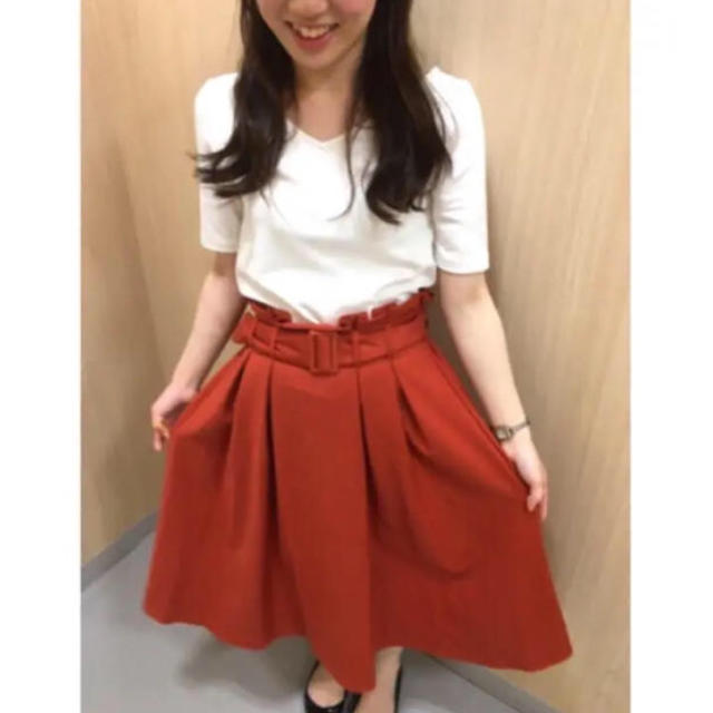 GU(ジーユー)のミディ丈 スカート レディースのスカート(ひざ丈スカート)の商品写真