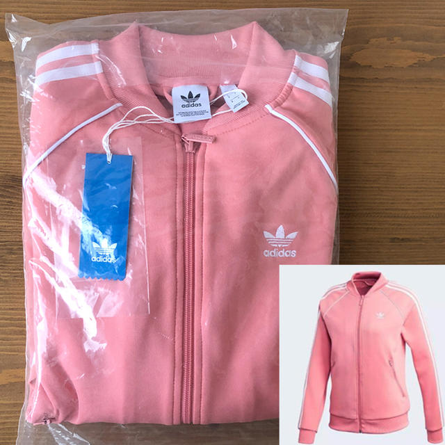 Adidas 新品正規品 アディダス Sst トラックトップ ジャージ レディース ピンクlの通販 By Tumiki アディダスならラクマ