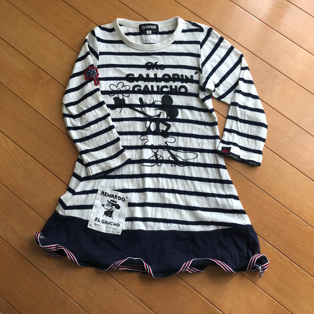 TK(ティーケー)の専用。TK ワンピース 100 キッズ/ベビー/マタニティのキッズ服女の子用(90cm~)(ワンピース)の商品写真