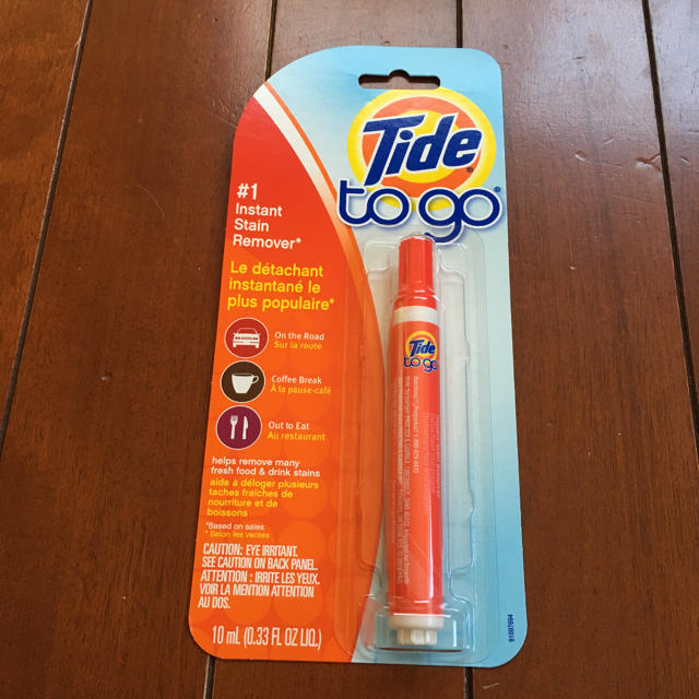 Target(ターゲット)の新品未使用‼️✨Tide to go （携帯用シミ取り）✨ インテリア/住まい/日用品の日用品/生活雑貨/旅行(洗剤/柔軟剤)の商品写真