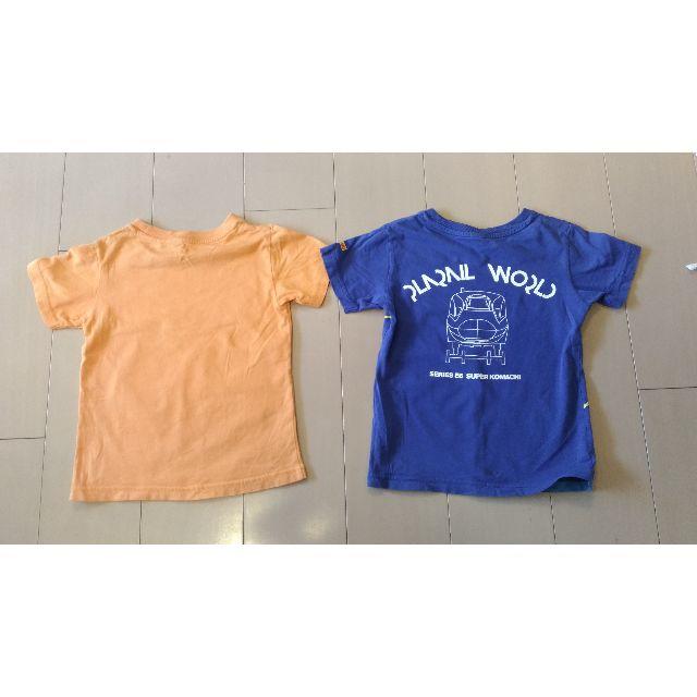 UNIQLO(ユニクロ)のユニクロ　プラレールTシャツ２枚セット キッズ/ベビー/マタニティのキッズ服男の子用(90cm~)(Tシャツ/カットソー)の商品写真