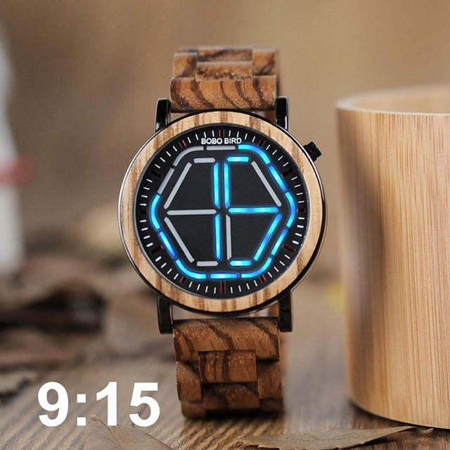 Bobo Bird デジタル腕時計 木製でオシャレ の通販 By Ymgt S Shop ラクマ