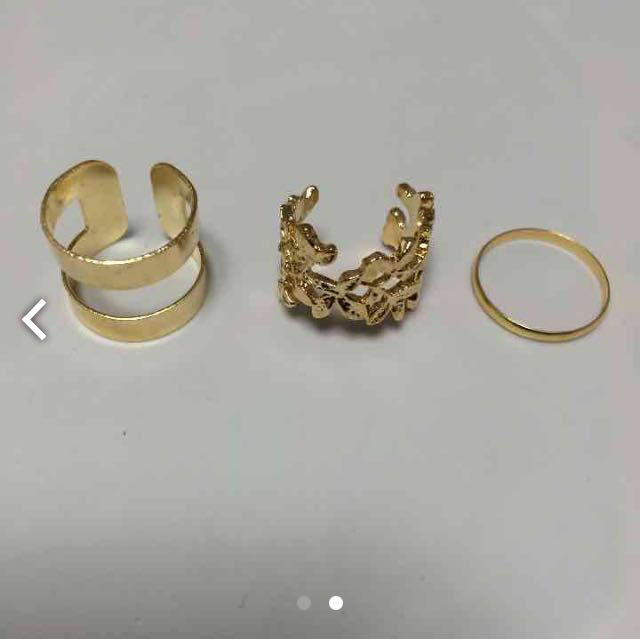 新品 オシャレ リング セット レディースのアクセサリー(リング(指輪))の商品写真