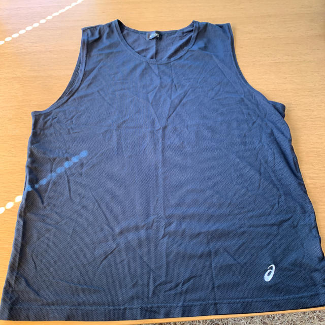 asics(アシックス)のメンズ asics メッシュ ノースリーブ XOサイズ メンズのトップス(Tシャツ/カットソー(半袖/袖なし))の商品写真