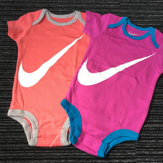 ナイキ(NIKE)のナイキ☆ロンパース2枚セット(ロンパース)