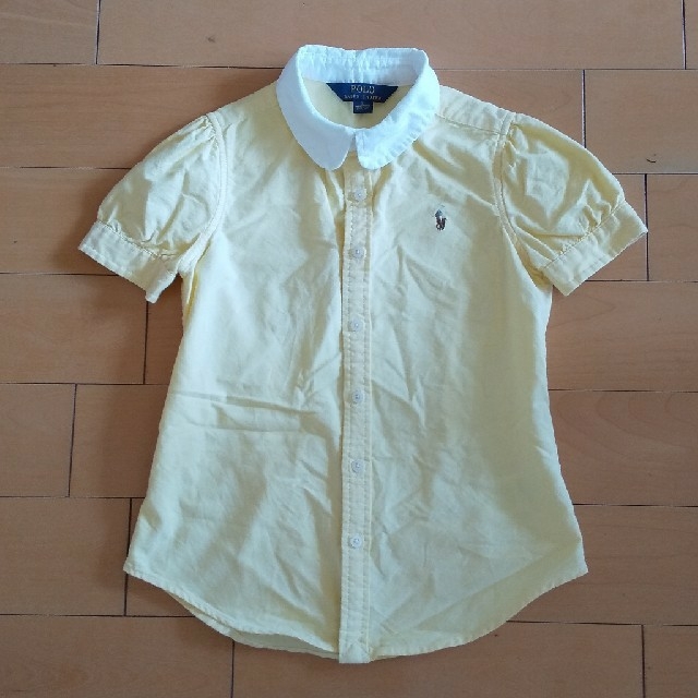 POLO RALPH LAUREN(ポロラルフローレン)のラルフローレン 半袖シャツ 130 キッズ/ベビー/マタニティのキッズ服女の子用(90cm~)(ブラウス)の商品写真