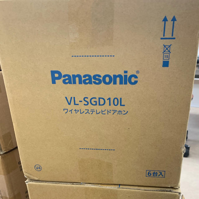 Panasonic(パナソニック)の新品 Panasonic ワイヤレスドアホン VL-SGD10L 6台セット スマホ/家電/カメラのスマホ/家電/カメラ その他(防犯カメラ)の商品写真