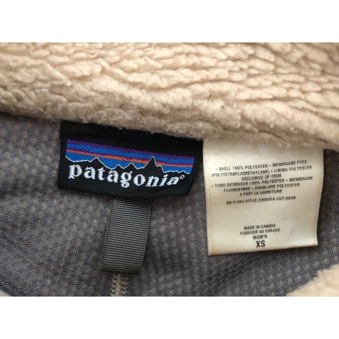 PATAGONIA パタゴニア　レトロX　ベージュ XS メンズのジャケット/アウター(その他)の商品写真