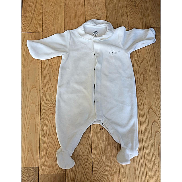 PETIT BATEAU(プチバトー)のプチバトー 新生児用 ロンパース、ボディスーツ キッズ/ベビー/マタニティのベビー服(~85cm)(ロンパース)の商品写真