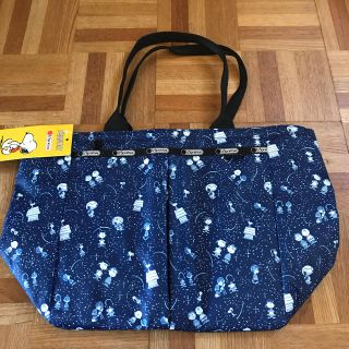 LeSportsac - レスポートサック スヌーピー トートバッグ 宇宙柄 新品 ...