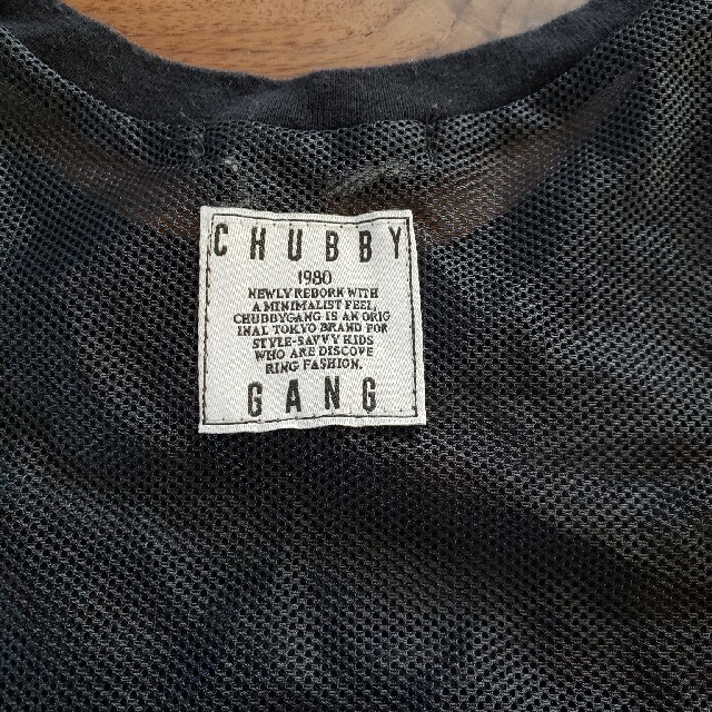 CHUBBYGANG(チャビーギャング)のCHUBBYGANG シースルーノースリーブTシャツ キッズ/ベビー/マタニティのキッズ服女の子用(90cm~)(Tシャツ/カットソー)の商品写真