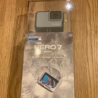 ゴープロ(GoPro)の新品未開封GoPro HERO7 white 純正3wayセット 保証有(ビデオカメラ)