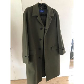 ユナイテッドアローズグリーンレーベルリラクシング(UNITED ARROWS green label relaxing)の【美品】UNITED ARROWS アーミーステンカラーコート オリーブLサイズ(ステンカラーコート)